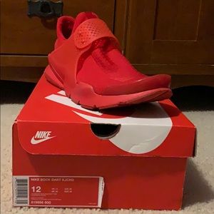 Nike Sock Dart University Red (Size 12)